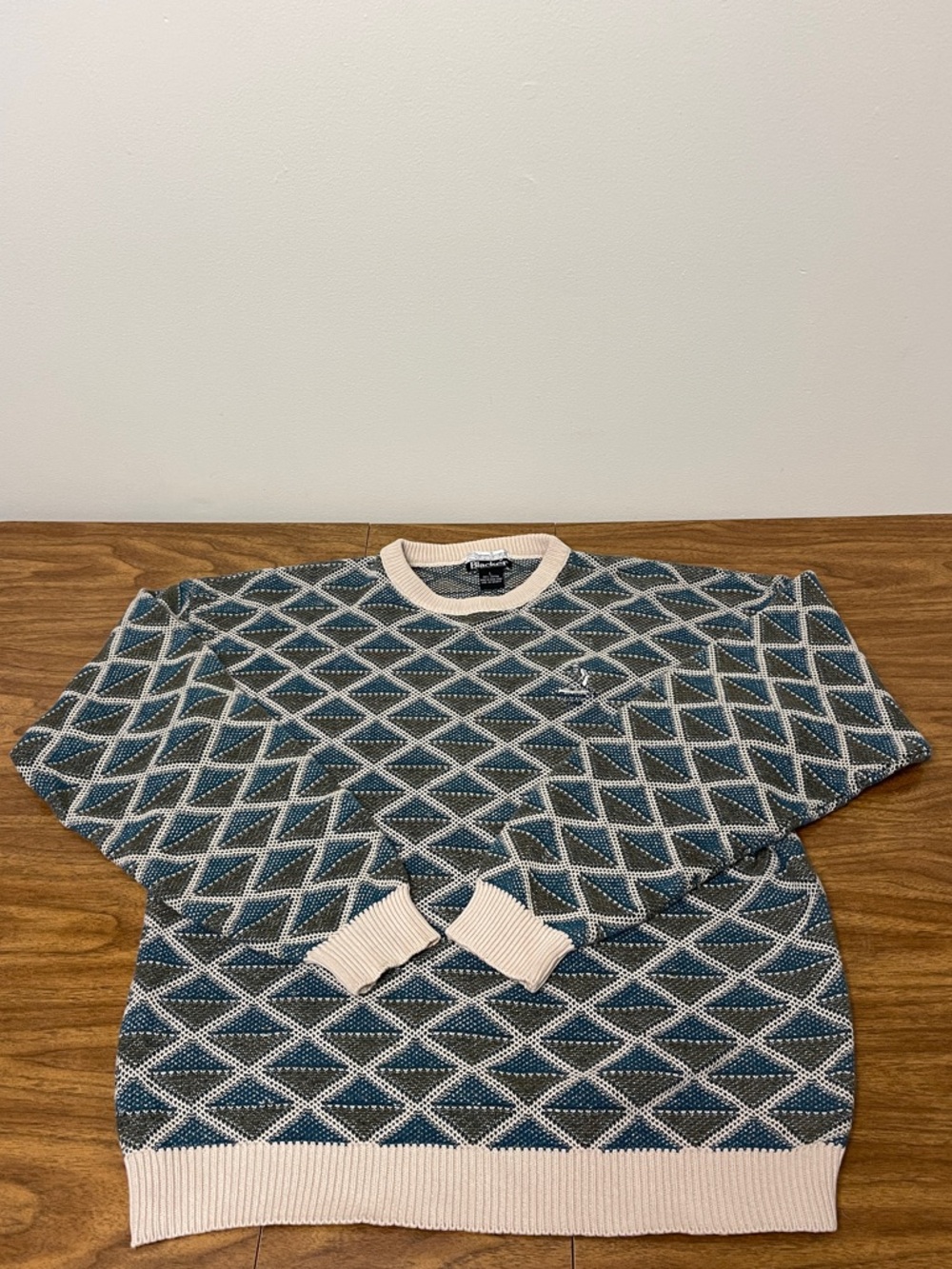 Vintage 90s Stanley Blacker Sweater